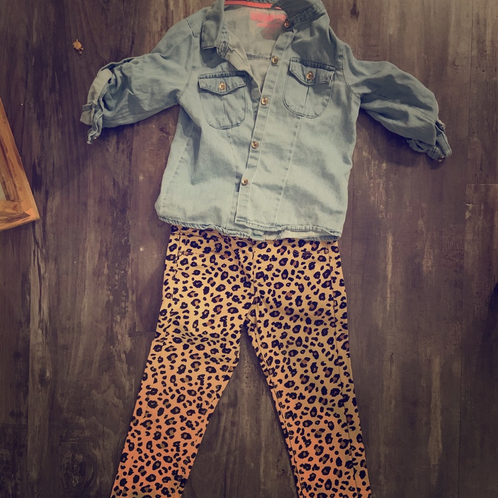 Leopard Toddler Jeggings